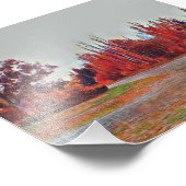 Burleigh Falls Paint 15cm x 10cm Foto Poster (Ecke)