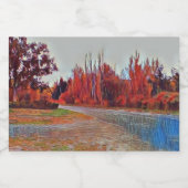 Burleigh Falls Paint Mini Liquor Flasche Set Alkoholflaschenetikett (Einzelnes Label)