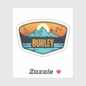 Burley, Idaho Aufkleber (Blatt)