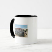 Burlington Bahnhof Ansicht Tasse (Vorderseite Links)