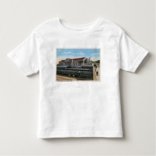 Burlington-Bahnhofs-Ansicht Kleinkind T-shirt