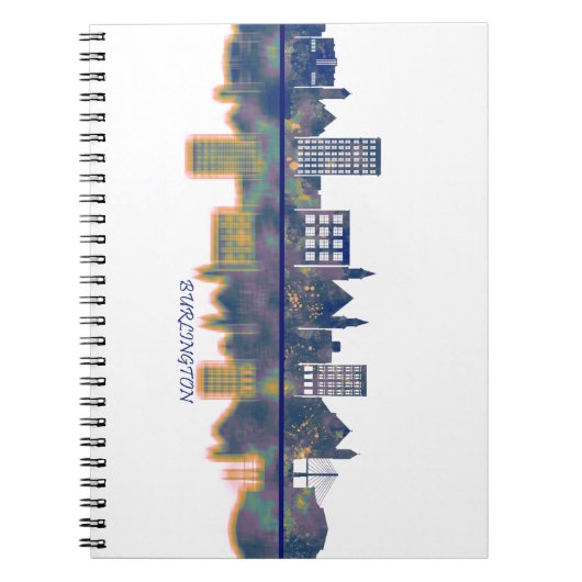 Burlington Iowa Notizblock (Vorderseite)