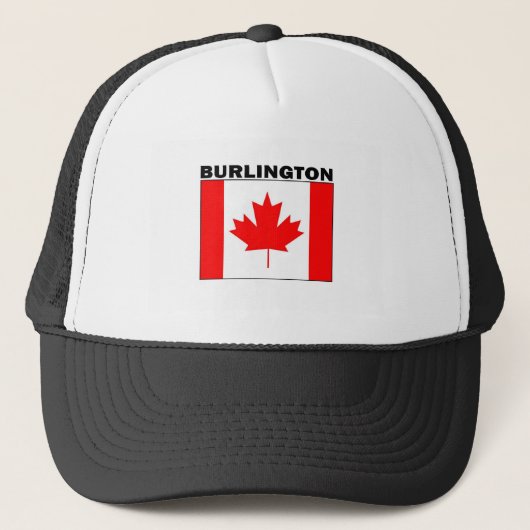 Burlington, Ontario Truckerkappe (Vorderseite)