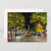 Burlington, Stadtbild Vermont, Postkarte (Vorne/Hinten)