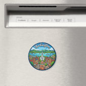 Burlington USA Magnet (In Situ (Geschirrspüler))