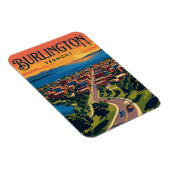 Burlington USA Magnet (Rechte Seite)