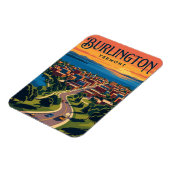 Burlington USA Magnet (Linke Seite)