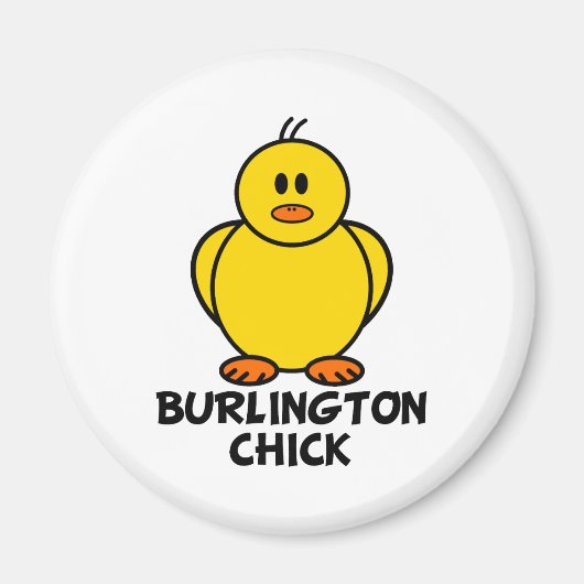 Burlington Vermont Chick Magnet (Vorne)