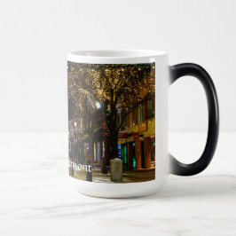 Burlington Vermont Church Street an der Weihnachts Verwandlungstasse