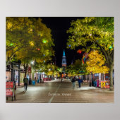 Burlington, Vermont cityscape, Poster (Vorne)