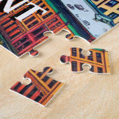 Burlington, Vermont Comic Book Style Art Puzzle (Seite)