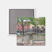 Burlington, Vermont Magnet (Vorderseite/Rückseite)