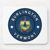 Burlington Vermont Mousepad (Vorne)