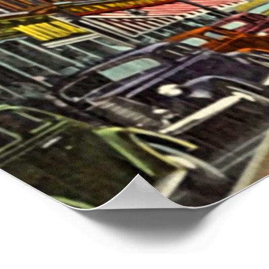 Burlington, Vermont Poster (Ecke)