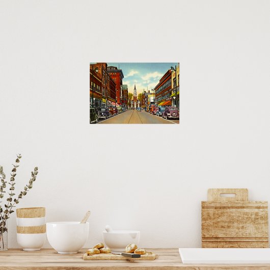 Burlington, Vermont Poster (Küche)