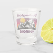 Burlington, Vermont Schnapsglas (Rückseite)