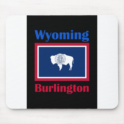 Burlington Wyoming Mousepad (Vorne)