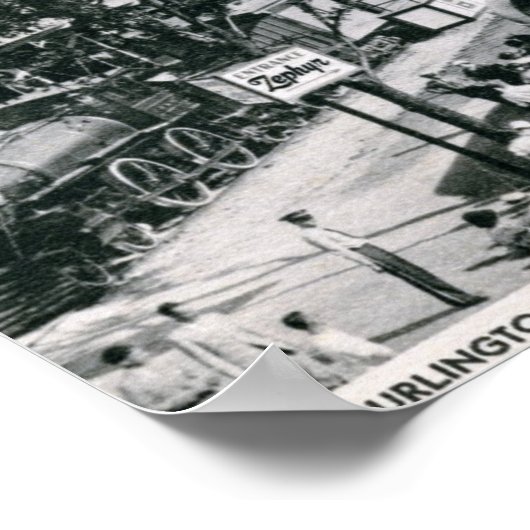 Burlington Zephyr Deko Train 1934 Vintag (Ecke)