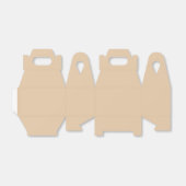 Burly Wood Solid Color Geschenkschachtel (Ungefaltet)