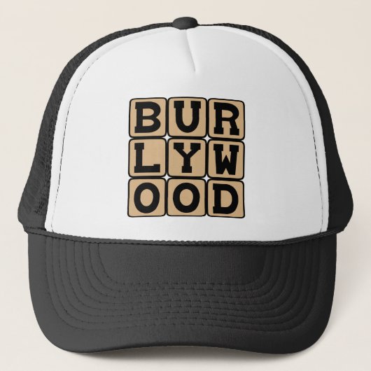 Burlywood, Farbe Truckerkappe (Vorderseite)