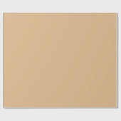 Burlywood (feste Farbe)  Geschenkpapier (Flach)