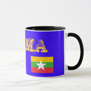 BURMA* Keramik-Kaffee-Tasse Tasse