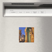 Burma (Myanmar), Rangoon (Yangon) Tempel Magnet (In Situ (Geschirrspüler))