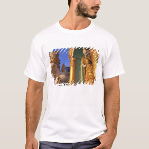 Burma (Myanmar), Rangoon (Yangon) Tempel T-Shirt