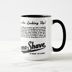 Burma Shave Liebende Augen Tasse