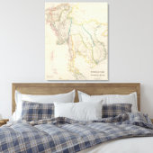 Burmah, Siam und Cochin-China Leinwanddruck (Insitu (Schlafzimmer))