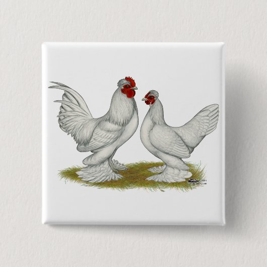 Burmese Bantams Button (Vorderseite)
