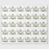 Burmese Bantams Geschenkpapier (Flach)