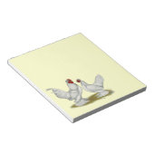 Burmese Bantams Notizblock (angewinkelt)