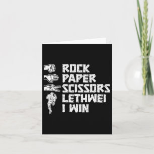 Burmese Boxing Rock Paper Scissors Lethwei I Win L Karte
