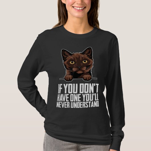 Burmese cat Burmese Burmese kitten 4 T-Shirt (Vorderseite)