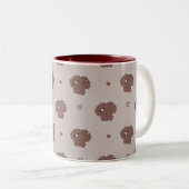 Burmese Cat Couple Tasse (VorderseiteRechts)