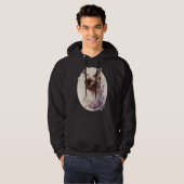 Burmese Cat Japanese Cherry Blossom Sakura Hoodie (Vorne ganz)