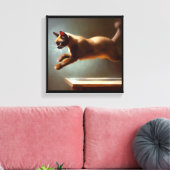 Burmese Cat Leinwanddruck (Insitu (Wohnzimmer))