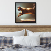 Burmese Cat Leinwanddruck (Insitu (Schlafzimmer))