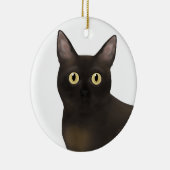 Burmese Cat Ornament (Rechts)