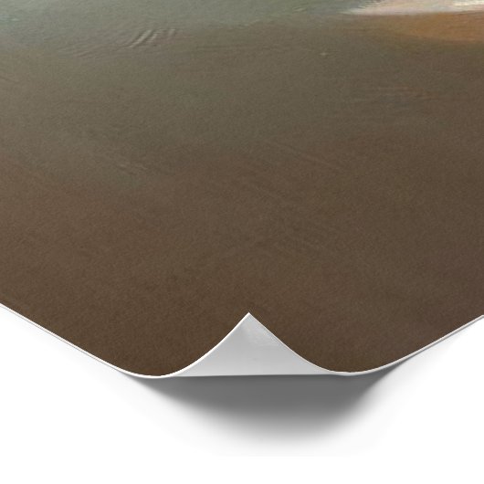 Burmese Cat Poster (Ecke)