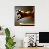 Burmese Cat Poster (Heimbüro)