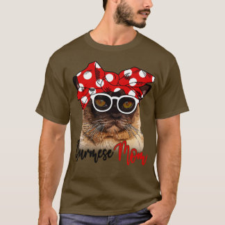 Burmese Cat Shirt Burmese Cat Mama Bandana