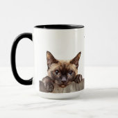 Burmese Cat Tasse (Links)