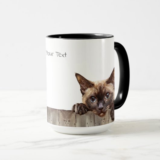 Burmese Cat Tasse (VorderseiteRechts)