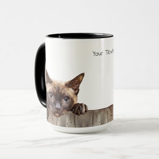 Burmese Cat Tasse (Vorderseite Links)