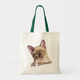 Burmese Cat Tote Bag Tragetasche