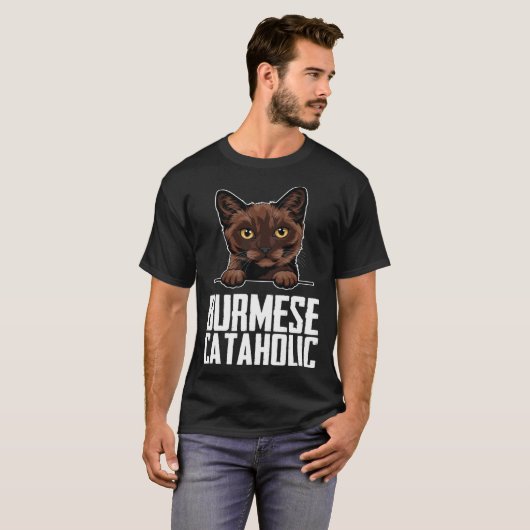 Burmese cataholic T-Shirt (Vorne ganz)