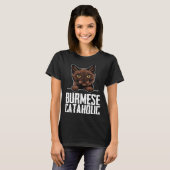 Burmese cataholic T-Shirt (Vorne ganz)