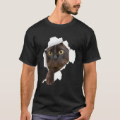 Burmese Cats Torn Cloth Kitten T-Shirt (Vorderseite)